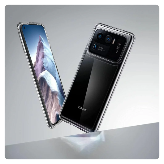 Spigen Ultra Hybrid Xiaomi Mi 11 Ultra Hoesje Ultra Clear Transparant afbeelding 6