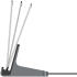 4smarts VoltDock 60W USB-C Docking Oplaad Station Gunmetal afbeelding 9