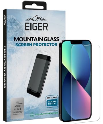 Eiger 2.5D Case Friendly iPhone 14 / 13 / 13 Pro Tempered Glass Plat Screen Protectors