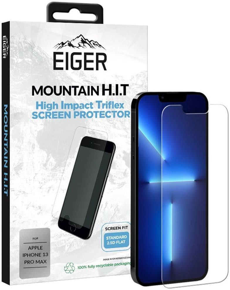 Eiger Apple iPhone 13 Pro Max Display Folie Screen Protector afbeelding 1