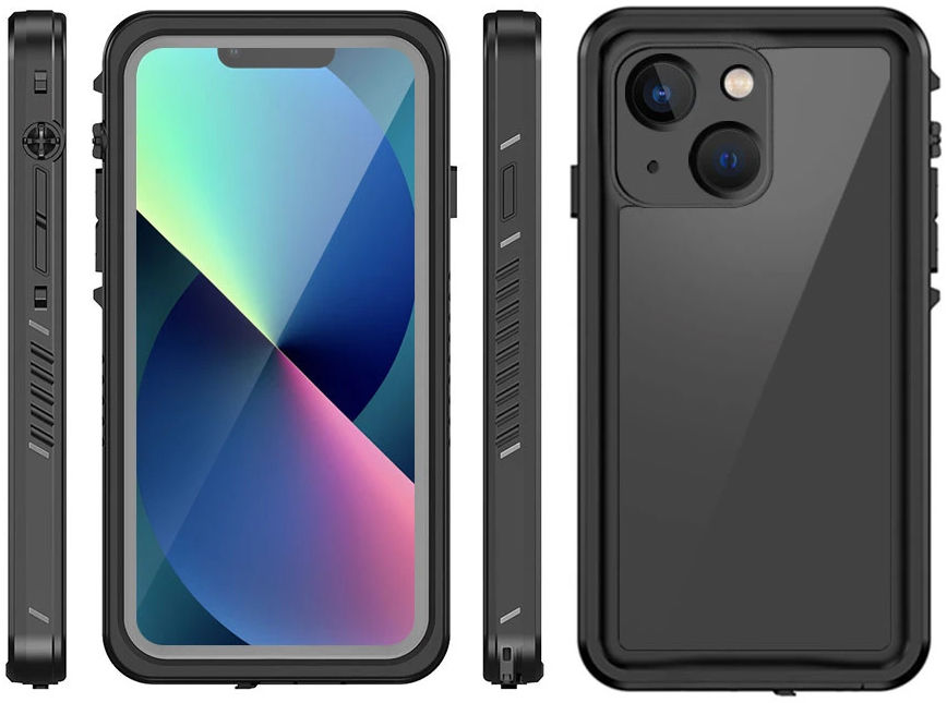 Eiger Avalanche Apple iPhone 13 Mini Waterdicht Hoesje Zwart afbeelding 8