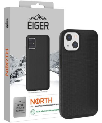 Eiger North Series Apple iPhone 13 Mini Hoesje Zwart Hoesjes