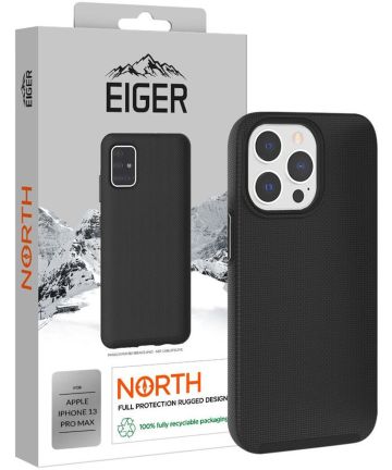 Eiger North Series Apple iPhone 13 Pro Max Hoesje Zwart Hoesjes