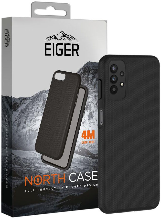 Eiger North Series Samsung Galaxy A32 4G Hoesje Zwart afbeelding 1