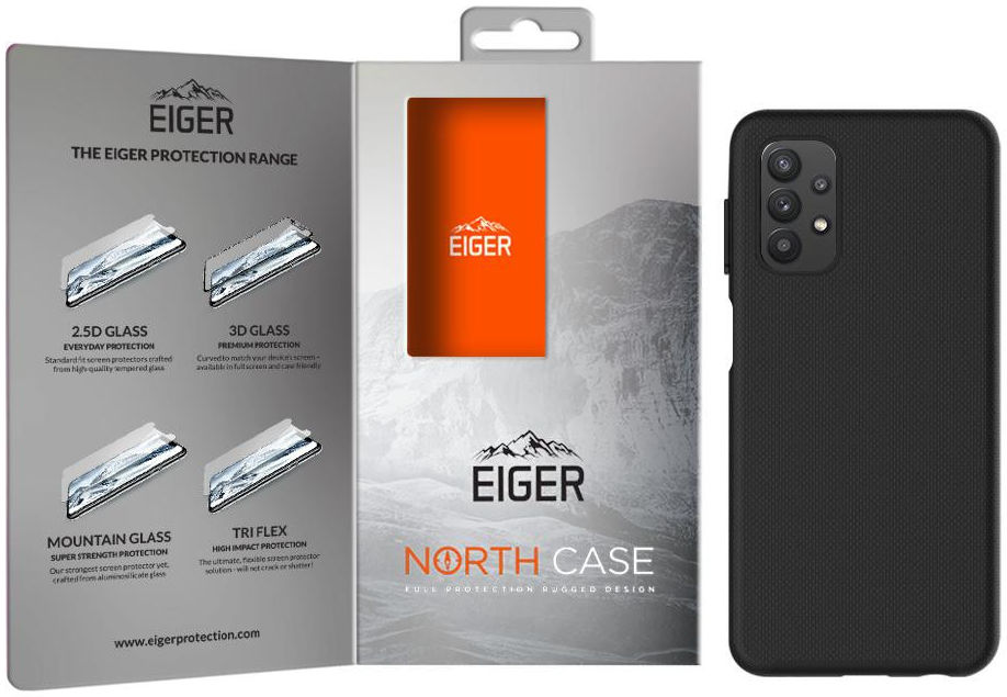 Eiger North Series Samsung Galaxy A32 4G Hoesje Zwart afbeelding 5