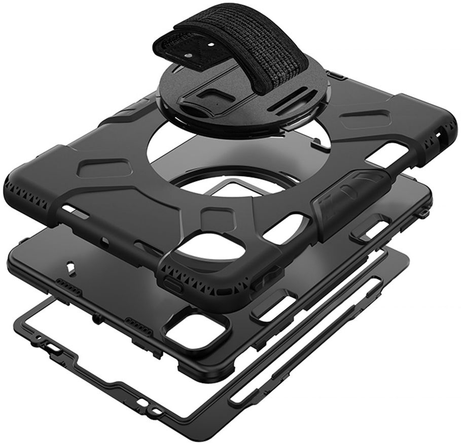 Eiger Peak 500m iPad Pro 11 / iPad Air (2022 / 2020) Hoes Zwart afbeelding 2