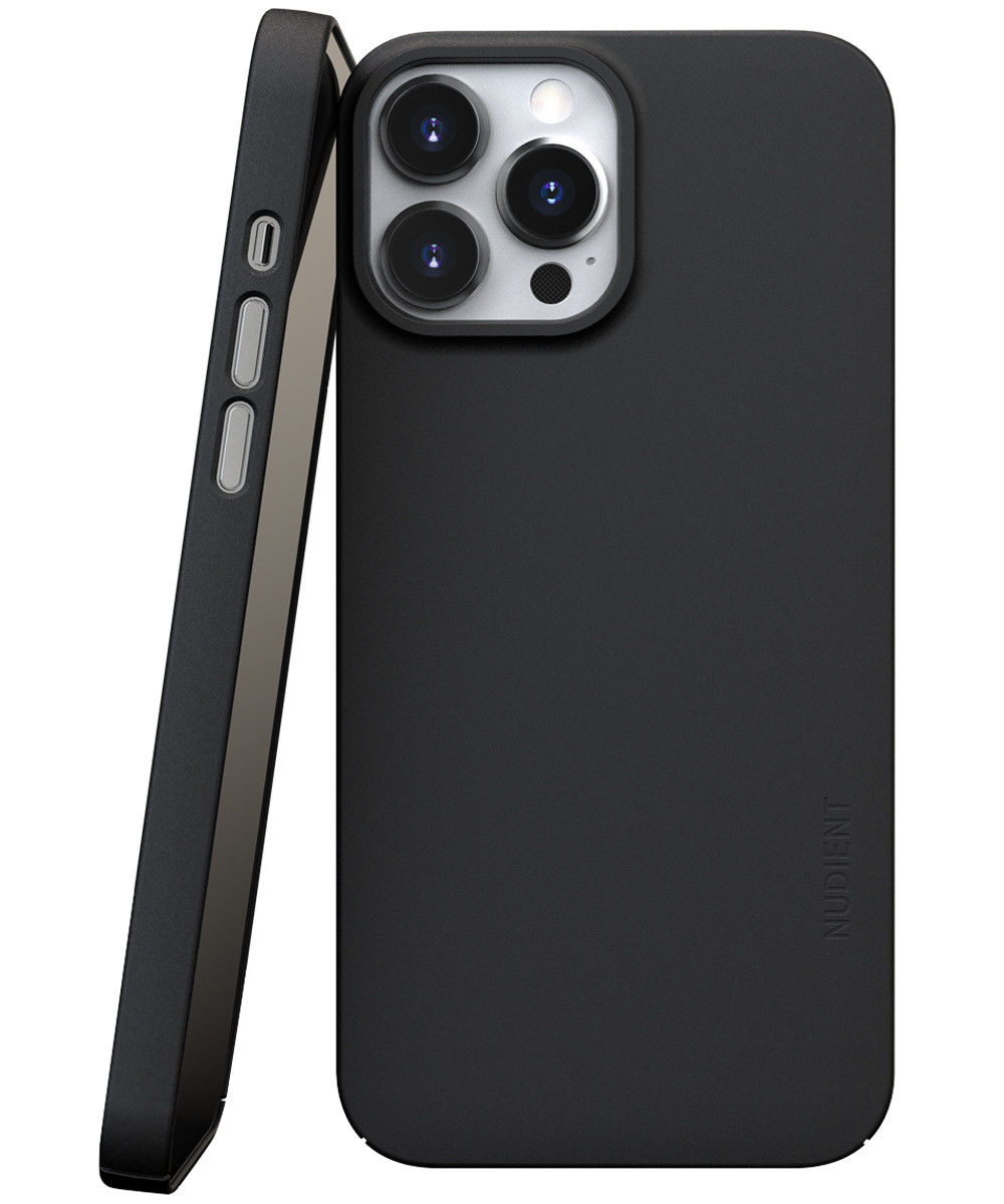 Nudient Thin Case V3 Apple iPhone 13 Pro Max Hoesje Back Cover Zwart afbeelding 1