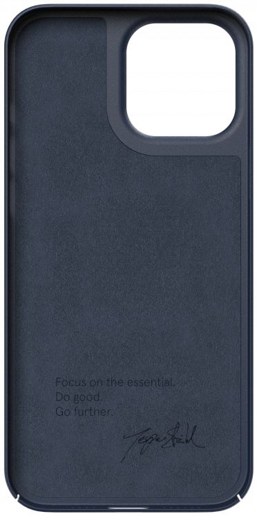 Nudient Thin Case V3 Apple iPhone 13 Pro Max Hoesje Back Cover Blauw afbeelding 12