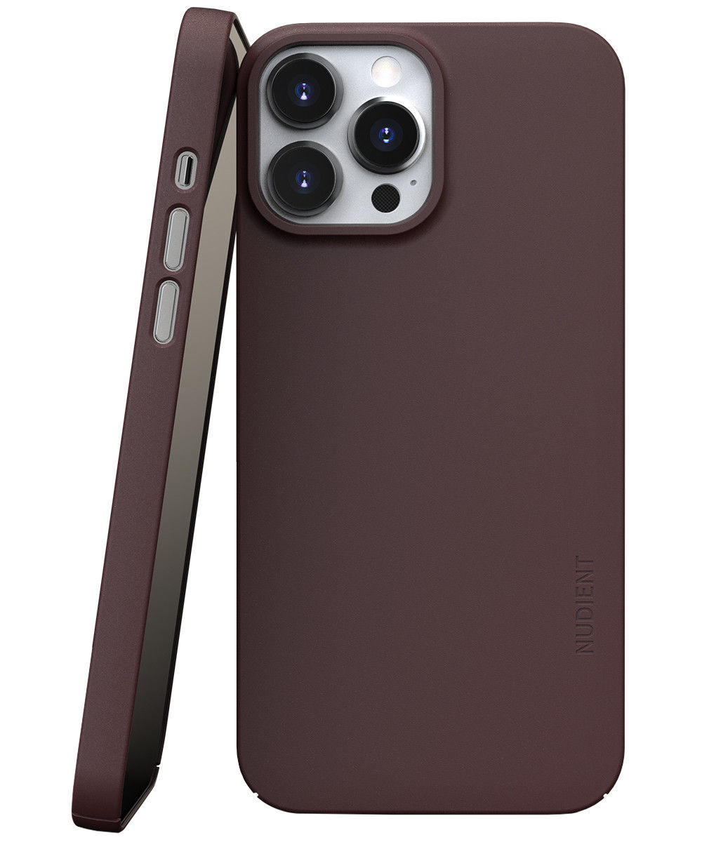 Nudient Thin Case V3 Apple iPhone 13 Pro Max Hoesje Back Cover Rood afbeelding 1