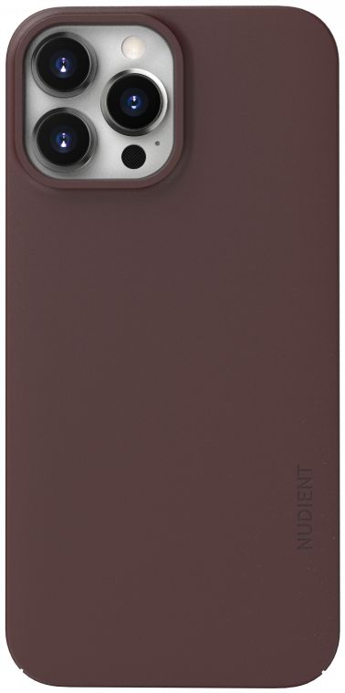 Nudient Thin Case V3 Apple iPhone 13 Pro Max Hoesje Back Cover Rood afbeelding 4