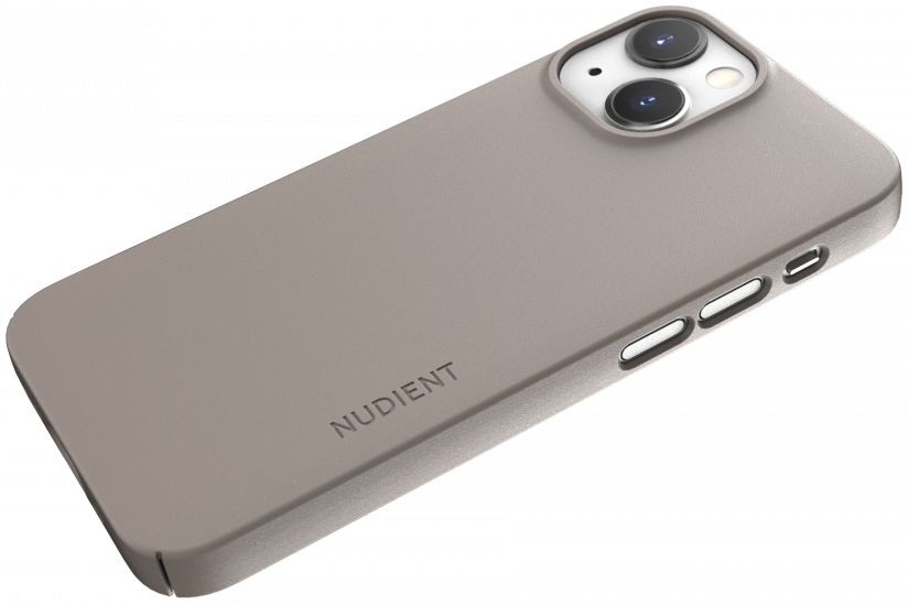 Nudient Thin Case V3 Apple iPhone 13 Mini Hoesje Back Cover Beige