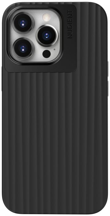 Nudient Bold Case Apple iPhone 13 Pro Hoesje Back Cover Zwart afbeelding 1