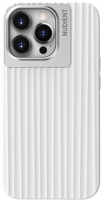 Nudient Bold Case Apple iPhone 13 Pro Hoesje Back Cover Wit afbeelding 1