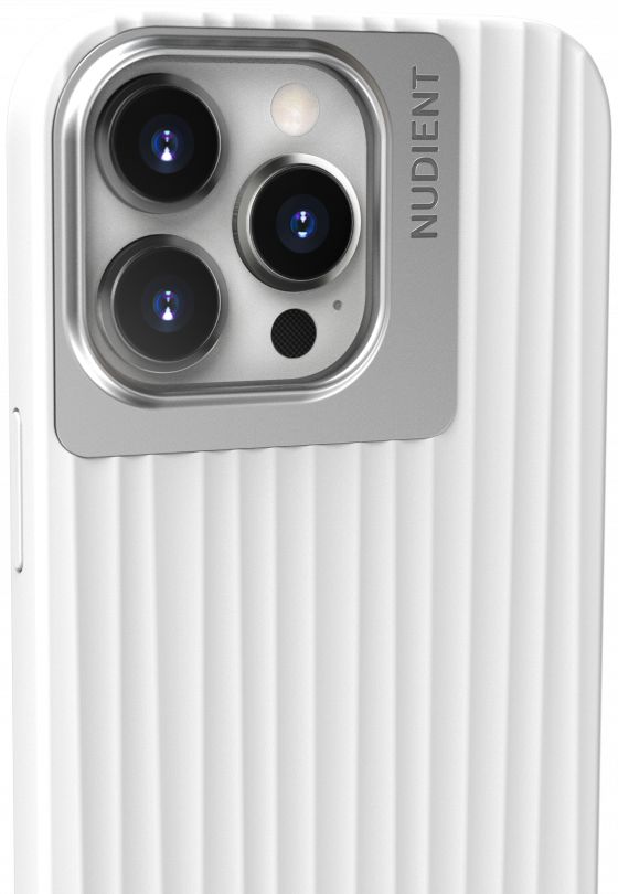 Nudient Bold Case Apple iPhone 13 Pro Hoesje Back Cover Wit afbeelding 2
