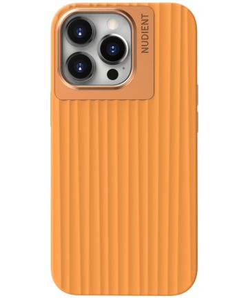 Nudient Bold Case Apple iPhone 13 Pro Hoesje Back Cover Oranje Hoesjes