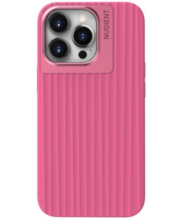 Nudient Bold Case Apple iPhone 13 Pro Hoesje Back Cover Roze Hoesjes