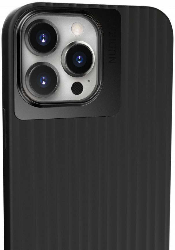 Nudient Bold Case Apple iPhone 13 Pro Max Hoesje Back Cover Zwart afbeelding 2
