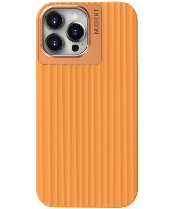 Nudient Bold Case Apple iPhone 13 Pro Max Hoesje Back Cover Oranje Hoesjes