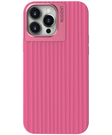 Nudient Bold Case Apple iPhone 13 Pro Max Hoesje Back Cover Roze Hoesjes