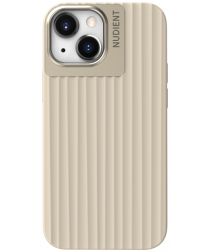 Nudient Bold Case Apple iPhone 13 Mini Hoesje Back Cover Beige