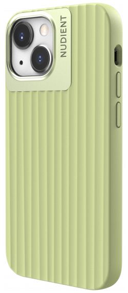 Nudient Bold Case Apple iPhone 13 Mini Hoesje Back Cover Groen afbeelding 3