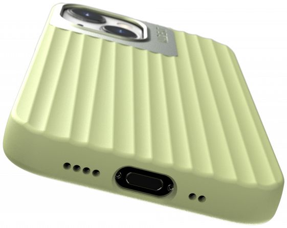 Nudient Bold Case Apple iPhone 13 Mini Hoesje Back Cover Groen afbeelding 8