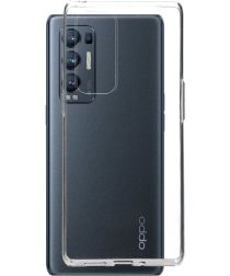 Oppo Find X3 Neo Hoesje Dun TPU Back Cover Transparant