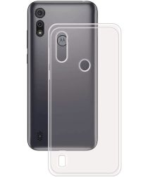 Motorola Moto E6i Hoesje Dun TPU Back Cover Transparant