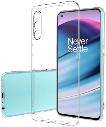 OnePlus Nord CE 5G Hoesje Dun TPU Back Cover Transparant Hoesjes