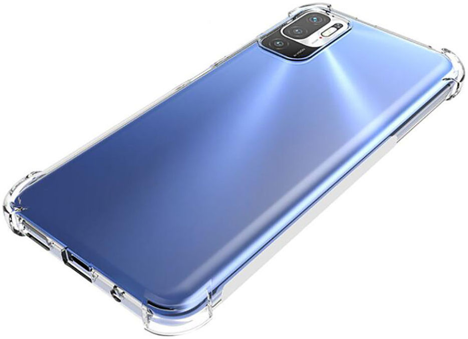 Xiaomi Poco M3 Pro 5G Hoesje Schokbestendig TPU Back Cover Transparant afbeelding 4