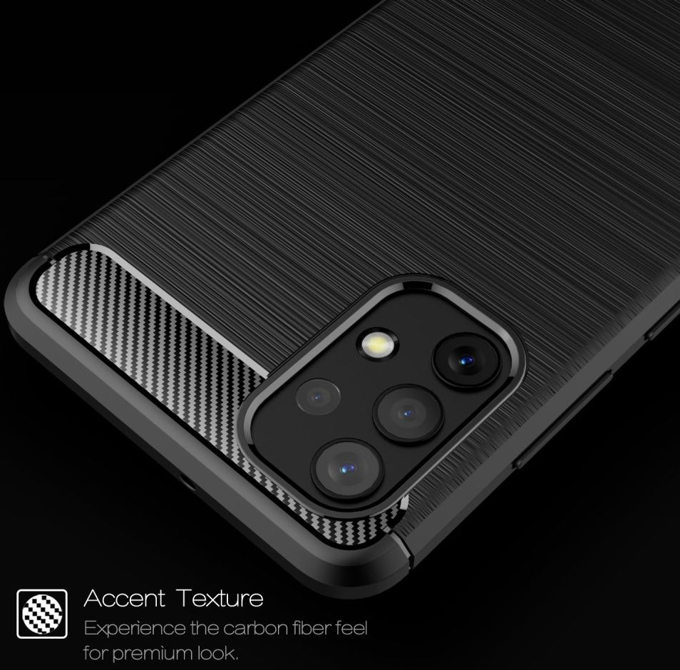 Samsung Galaxy A32 4G Hoesje Geborsteld TPU Back Cover Blauw afbeelding 6