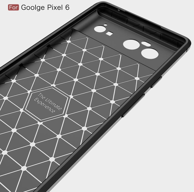 Google Pixel 6 Hoesje Geborsteld TPU Back Cover Blauw afbeelding 7