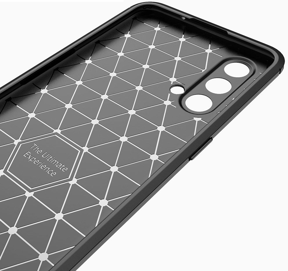OnePlus Nord CE 5G Hoesje Geborsteld TPU Back Cover Zwart afbeelding 5