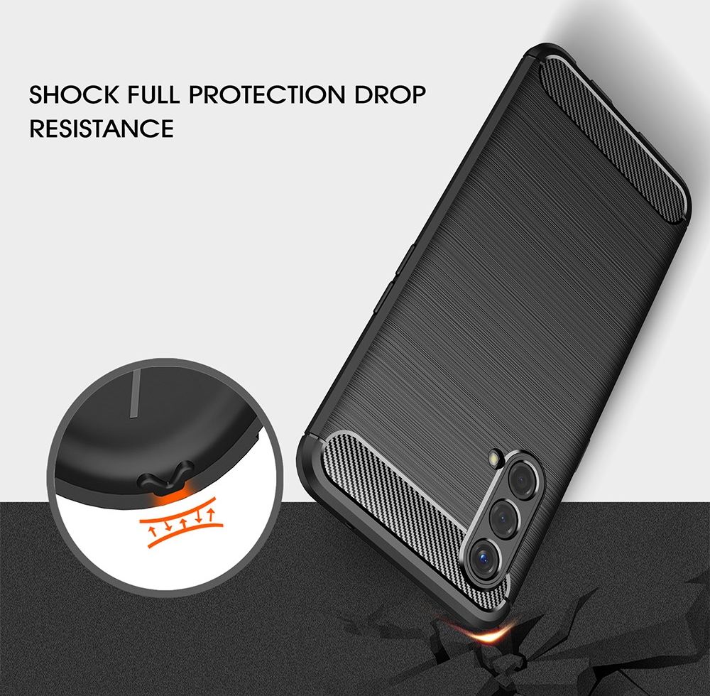 OnePlus Nord CE 5G Hoesje Geborsteld TPU Back Cover Zwart afbeelding 6