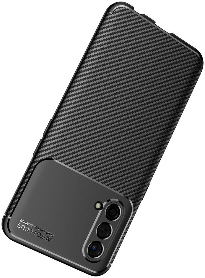 OnePlus Nord CE 5G Hoesje Siliconen Carbon TPU Back Cover Zwart afbeelding 8