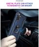 Samsung Galaxy A32 4G Hoesje Hybride Kickstand Back Cover Blauw