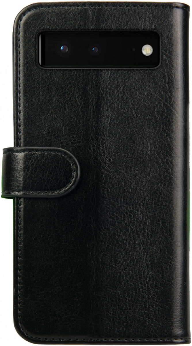 Rosso Element Google Pixel 6 Hoesje Book Cover Wallet Zwart afbeelding 2