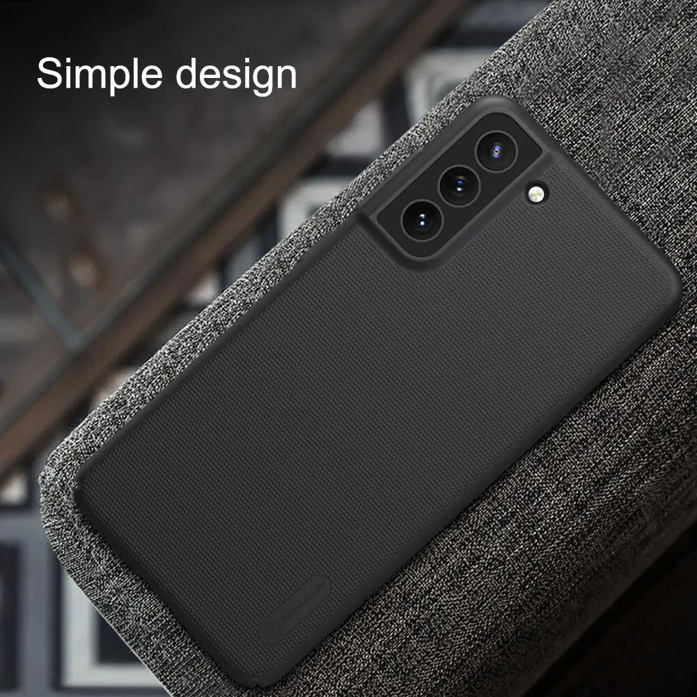 Nillkin Super Frosted Shield Samsung Galaxy S21 FE Hoesje Zwart afbeelding 10