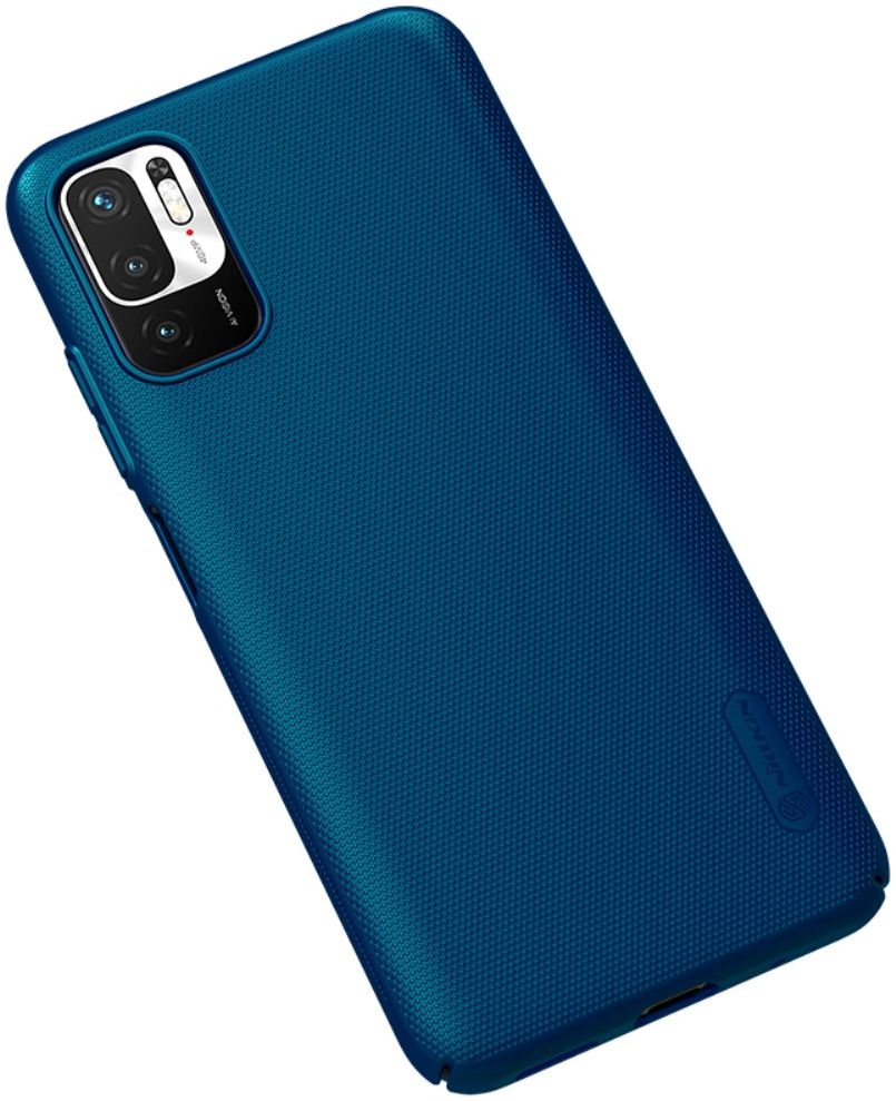 Nillkin Frosted Xiaomi Redmi Note 10 5G / Poco M3 Pro Hoesje Blauw afbeelding 14