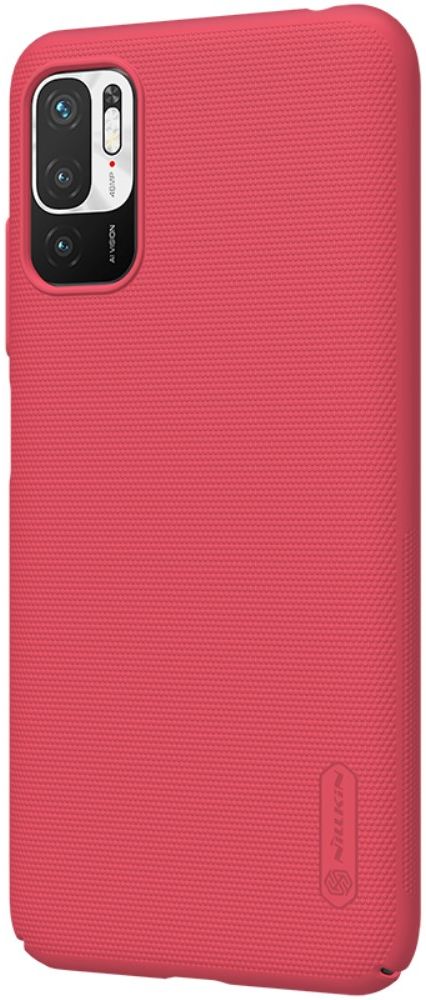 Nillkin Frosted Xiaomi Redmi Note 10 5G / Poco M3 Pro Hoesje Rood afbeelding 12