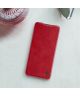 Nillkin Qin Xiaomi Redmi Note 10 5G / Poco M3 Hoesje Book Case Rood