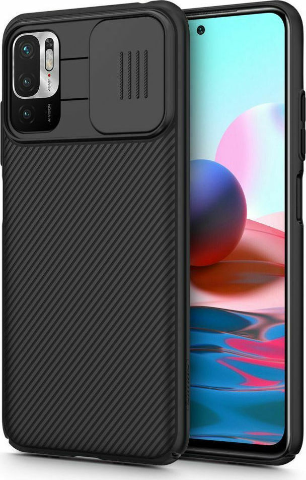 Nillkin CamShield Xiaomi Redmi Note 10 5G/Poco M3 Pro Hoesje Zwart afbeelding 1