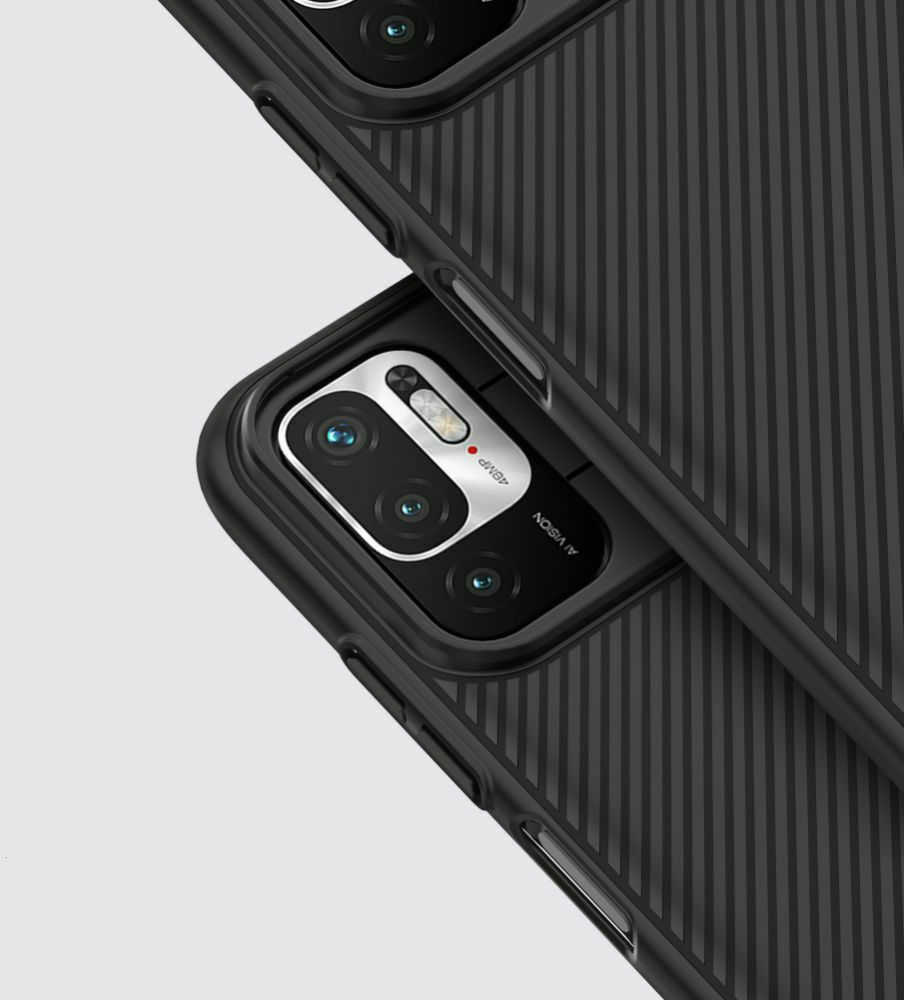 Nillkin CamShield Xiaomi Redmi Note 10 5G/Poco M3 Pro Hoesje Zwart afbeelding 6