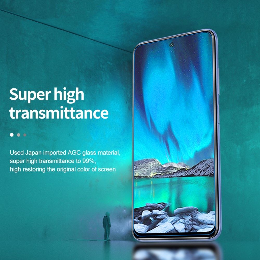 Nillkin Xiaomi Redmi Note 10 5G/Poco M3 Pro Screen Protector 0.2mm afbeelding 5