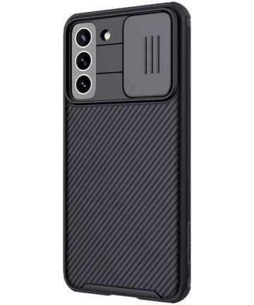 Nillkin CamShield Samsung Galaxy S21 FE Hoesje Camera Slider Zwart Hoesjes