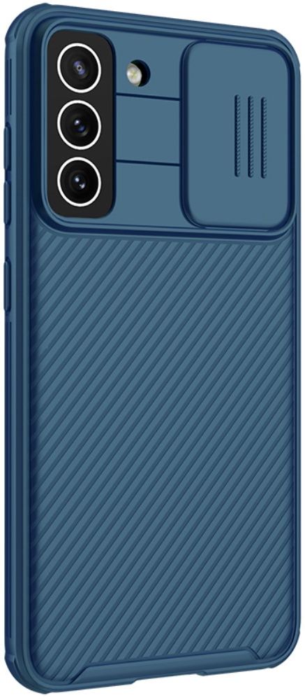Nillkin CamShield Samsung Galaxy S21 FE Hoesje Camera Slider Blauw afbeelding 1