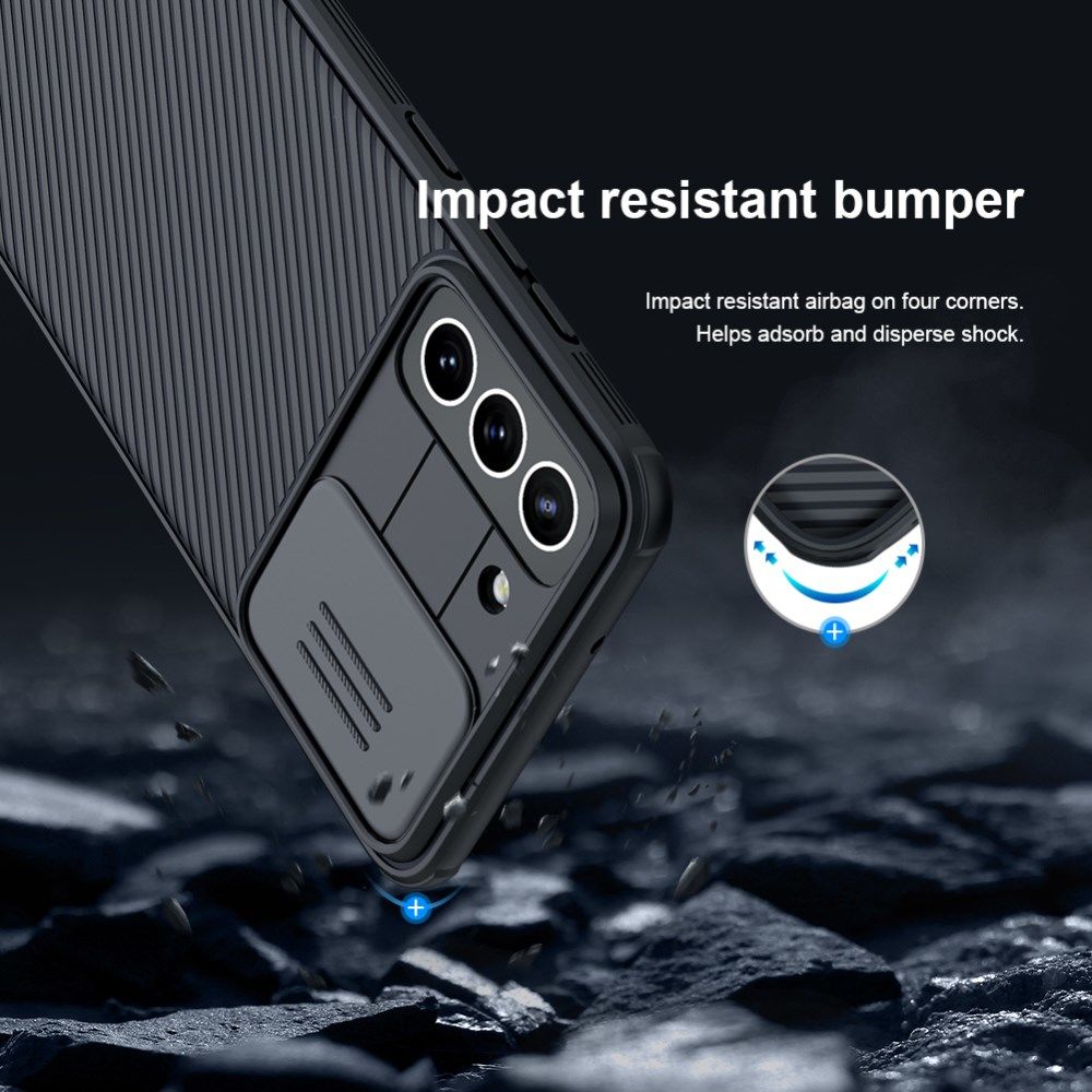 Nillkin CamShield Samsung Galaxy S21 FE Hoesje Camera Slider Blauw afbeelding 12