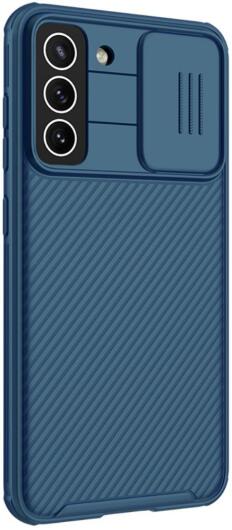 Nillkin CamShield Samsung Galaxy S21 FE Hoesje Camera Slider Blauw afbeelding 1