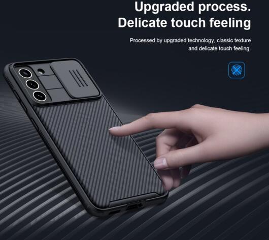 Nillkin CamShield Samsung Galaxy S21 FE Hoesje Camera Slider Blauw afbeelding 11