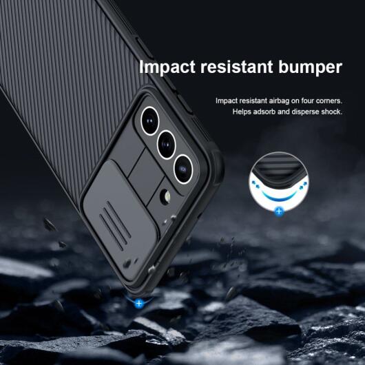 Nillkin CamShield Samsung Galaxy S21 FE Hoesje Camera Slider Blauw afbeelding 12